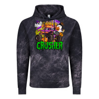 Cloud Black spooky crusher monster truck Vintage Hoodie - BarkalooDesign
