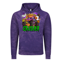 Cloud Purple spooky crusher monster truck Vintage Hoodie - BarkalooDesign