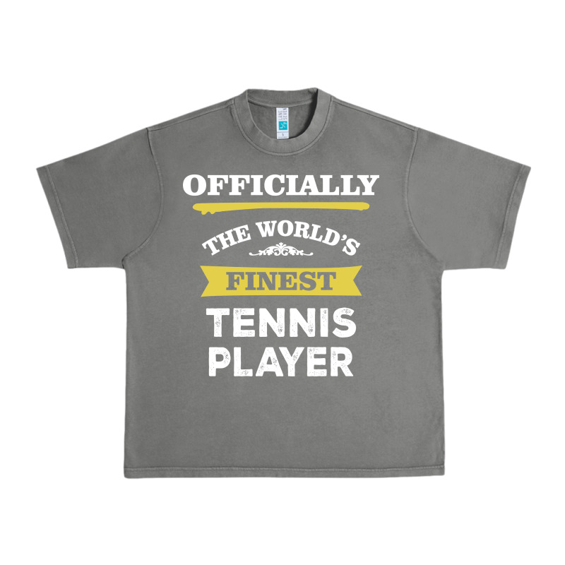 The World's Finest Tennis Player Urban Heavy Tee by artisFamous | Teevron