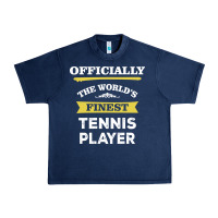 Navy the world's finest tennis player Urban Heavy Tee - artisFamous
