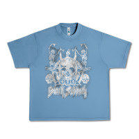Pebble Blue black sab.bath official vintage dancing skele Urban Heavy Tee - artisFamous