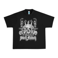 Black Sab.bath Official Vintage Dancing Skele Urban Heavy Tee | Teevron