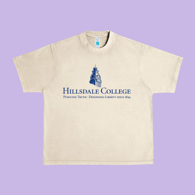 Hillsdale College Urban Heavy Tee Designed By Artisfamous