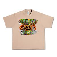Burro Spooky Vibes Urban Heavy Tee - CowhideDigitalArt