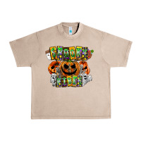 French Oak Spooky Vibes Urban Heavy Tee - CowhideDigitalArt