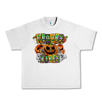 Lunar Rock Spooky Vibes Urban Heavy Tee - CowhideDigitalArt