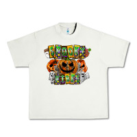 Pistachio Spooky Vibes Urban Heavy Tee - CowhideDigitalArt