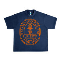 Navy Kalamazoo College Urban Heavy Tee - artisFamous