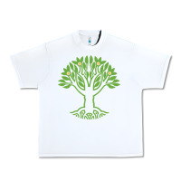White Maharishi International College Urban Heavy Tee - artisFamous
