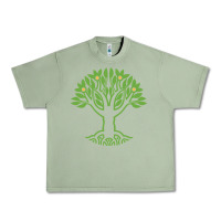 Oil Green Maharishi International College Urban Heavy Tee - artisFamous