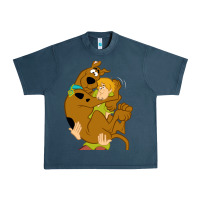 Midnight Navy Scooby Doo and Shaggy Urban Heavy Tee - artisFamous