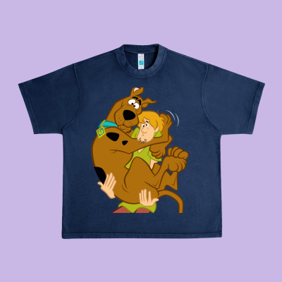 Scooby Doo And Shaggy Urban Heavy Tee Designed By Artisfamous