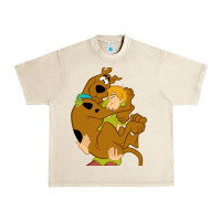 Sandshell Scooby Doo and Shaggy Urban Heavy Tee - artisFamous