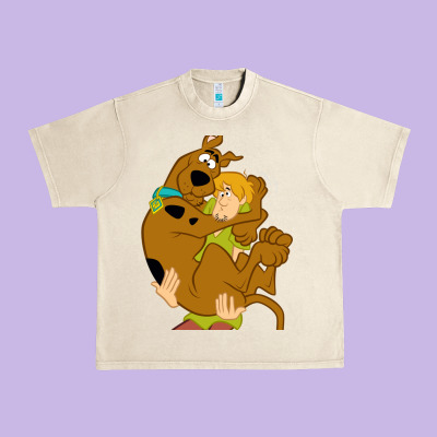 Scooby Doo And Shaggy Urban Heavy Tee Designed By Artisfamous
