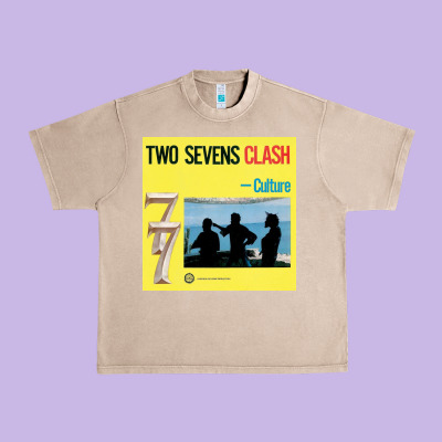 Two Sevens Clash Culture Urban Heavy Tee Designed By Artisfamous
