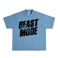 Pebble Blue beast mode classic Urban Heavy Tee - artisFamous
