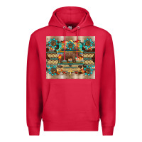 Cardinal bear native animal  pelt  tumbler Premium Hoodie - BarkalooDesign