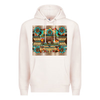 Pale Pink bear native animal  pelt  tumbler Premium Hoodie - BarkalooDesign