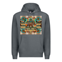 Rock bear native animal  pelt  tumbler Premium Hoodie - BarkalooDesign