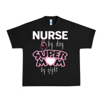 Black nurse by day super mom by night Urban Heavy Tee - artisFamous