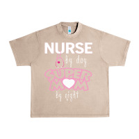 French Oak nurse by day super mom by night Urban Heavy Tee - artisFamous