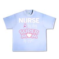 Grape Ice nurse by day super mom by night Urban Heavy Tee - artisFamous