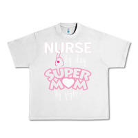 Lunar Rock nurse by day super mom by night Urban Heavy Tee - artisFamous