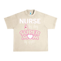 Sandshell nurse by day super mom by night Urban Heavy Tee - artisFamous