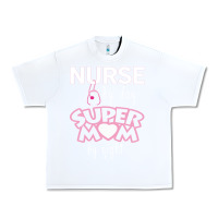 White nurse by day super mom by night Urban Heavy Tee - artisFamous