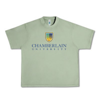 Oil Green Chamberlain College Urban Heavy Tee - artisFamous