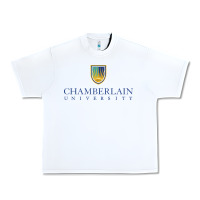 White Chamberlain College Urban Heavy Tee - artisFamous