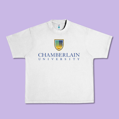 Chamberlain College Urban Heavy Tee Designed By Artisfamous