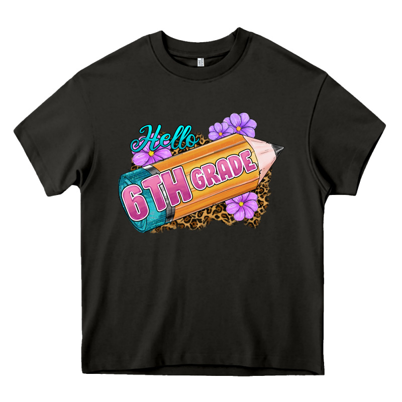 Hello 6th Grade Heavy Core Tee by RanaPortraitStore | Teevron