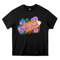 Black hello 6th grade Heavy Core Tee - RanaPortraitStore
