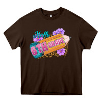 Chocolate Brown hello 6th grade Heavy Core Tee - RanaPortraitStore