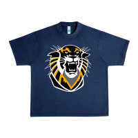 Navy fort hays tigers Urban Heavy Tee - artisFamous
