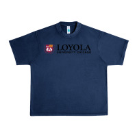 Navy Loyola College Chicago Urban Heavy Tee - artisFamous