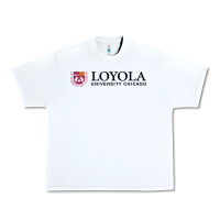 White Loyola College Chicago Urban Heavy Tee - artisFamous