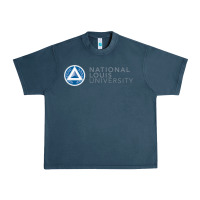 Midnight Navy National Louis College Urban Heavy Tee - artisFamous