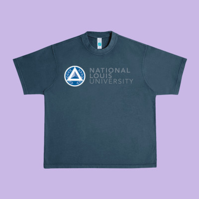 National Louis College Urban Heavy Tee Designed By Artisfamous
