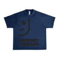 Navy goodwill classic Urban Heavy Tee - artisFamous