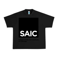Black School of The Art Institute of Chicago College Urban Heavy Tee - artisFamous