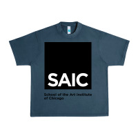 Midnight Navy School of The Art Institute of Chicago College Urban Heavy Tee - artisFamous