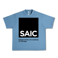 Pebble Blue School of The Art Institute of Chicago College Urban Heavy Tee - artisFamous