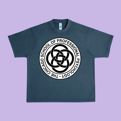 The Chicago School Of Professional Psychology Urban Heavy Tee Designed By Artisfamous