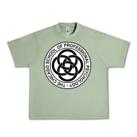 Oil Green The Chicago School of Professional Psychology Urban Heavy Tee - artisFamous