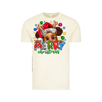 Vintage Arctic Merry Christmas Vintage Tee - CowhideDigitalArt