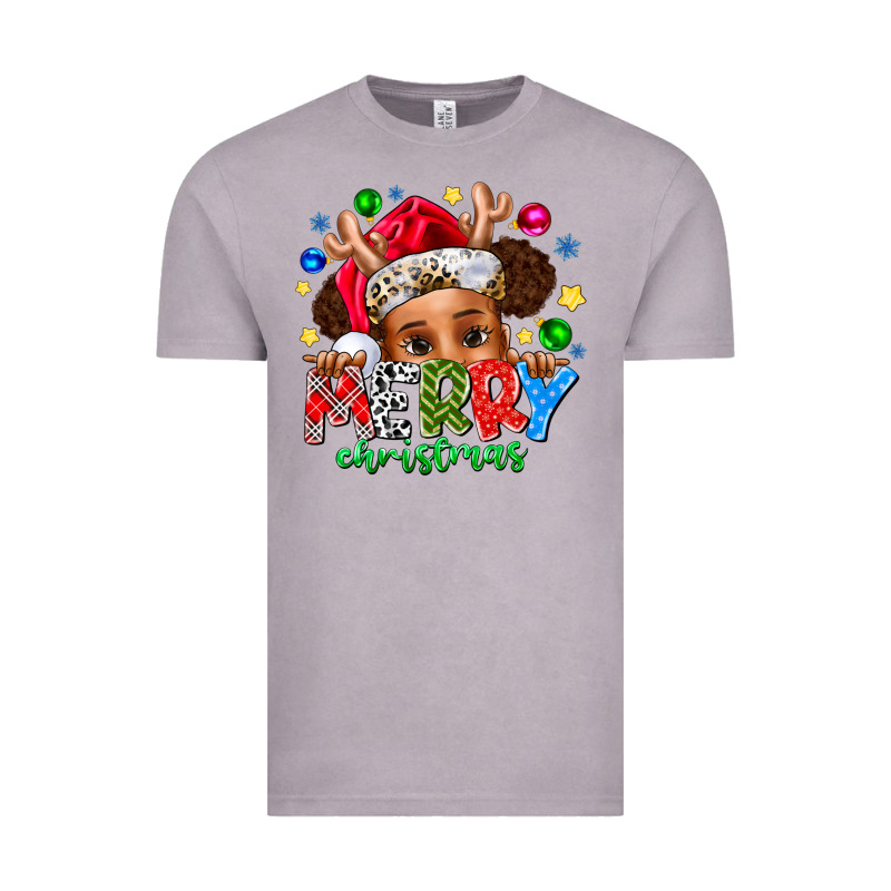 Merry Christmas Vintage Tee by CowhideDigitalArt | Teevron