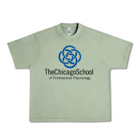 Oil Green The Chicago School of Professional Psychology Urban Heavy Tee - artisFamous