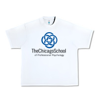 White The Chicago School of Professional Psychology Urban Heavy Tee - artisFamous
